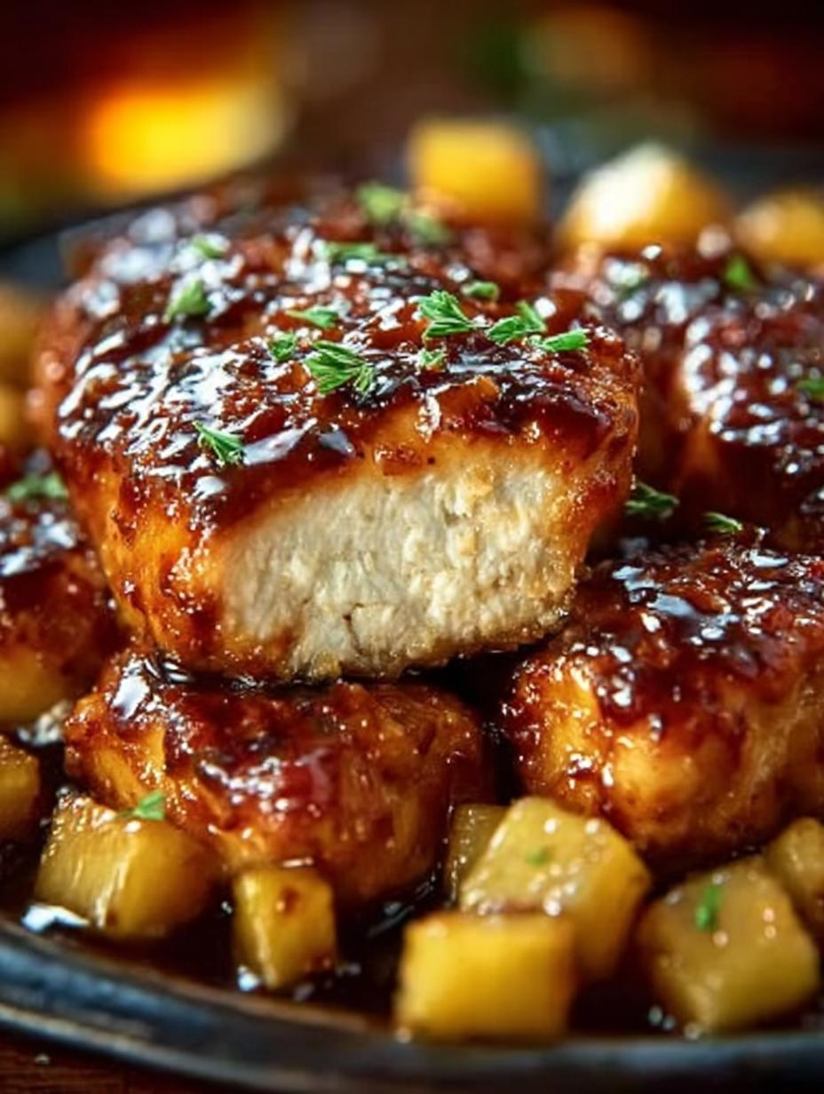 Delicious Brown Sugar Pineapple Chicken Recipe - Brown Sugar Pineapple Chicken - additional detail