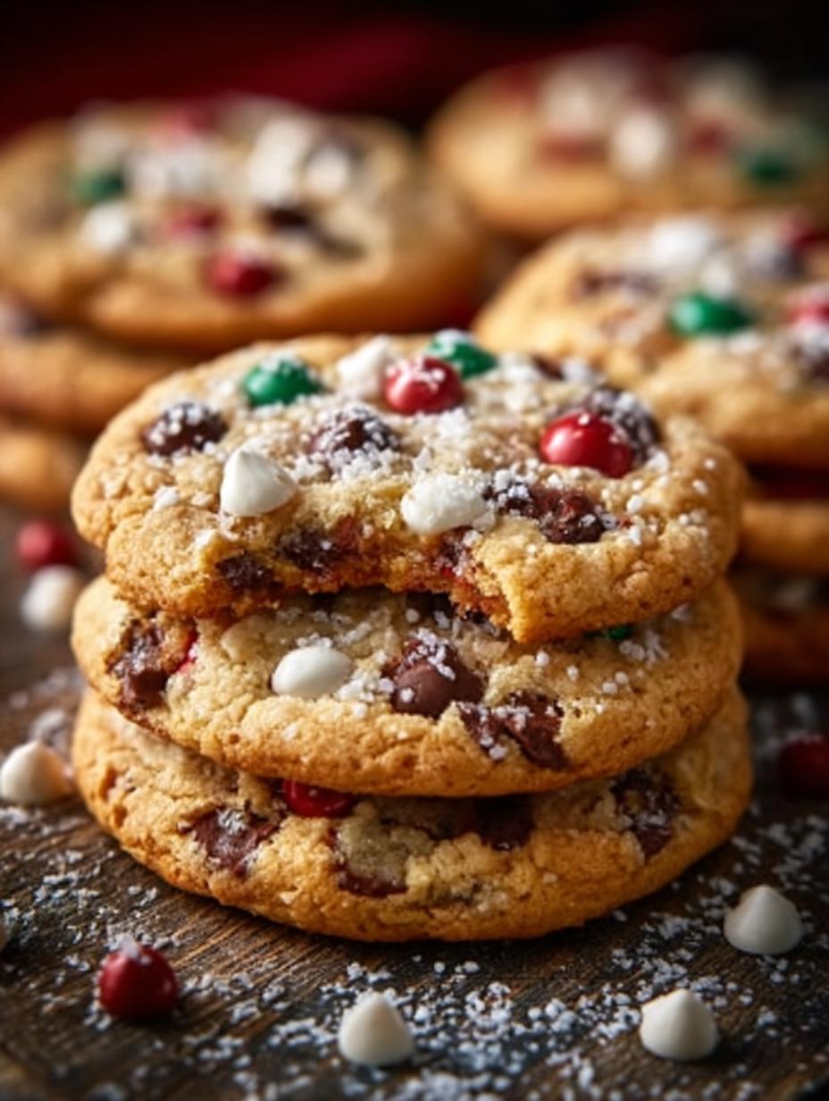 Delicious Christmas Kitchen Sink Cookies Recipe - Christmas Kitchen Sink Cookies - additional detail
