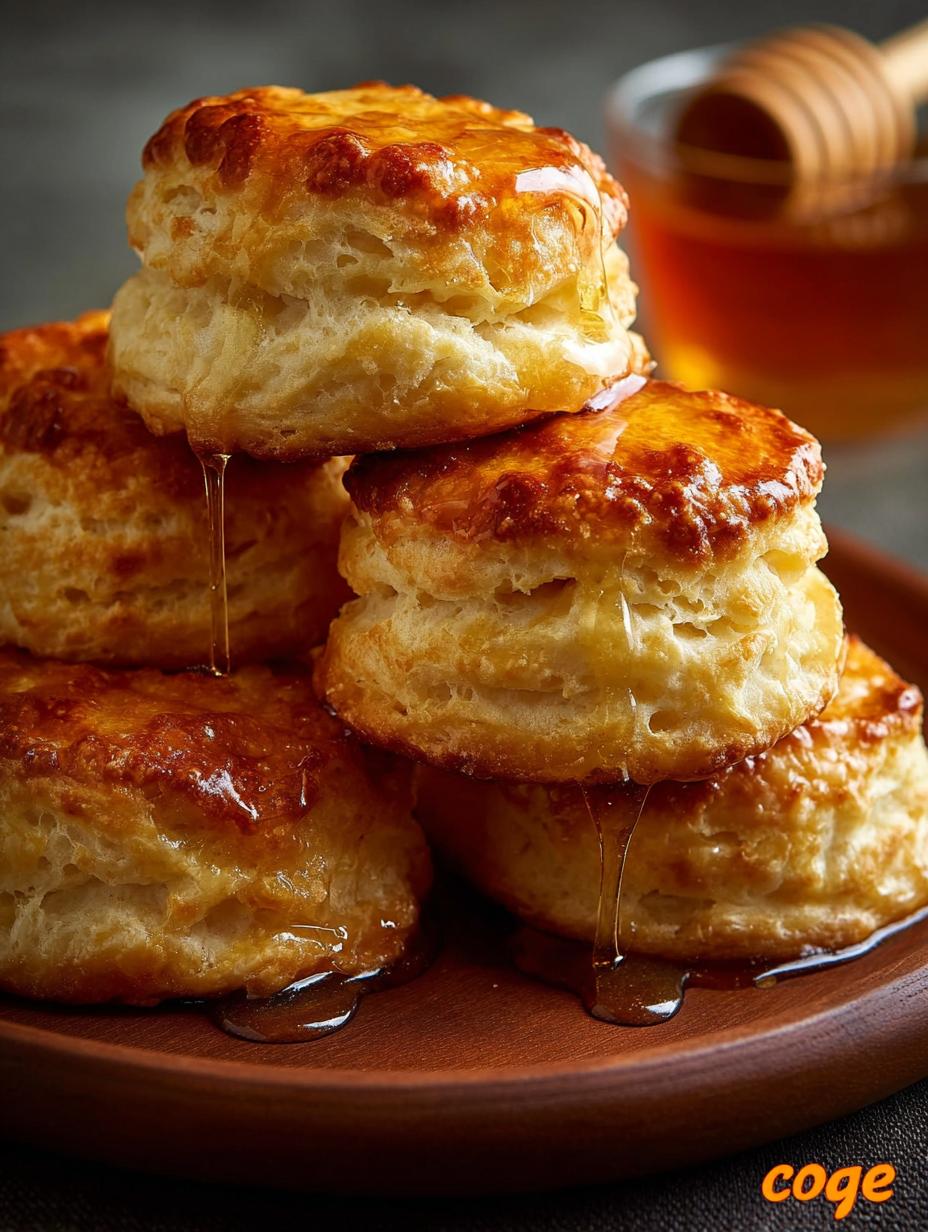 Delicious Church's Honey Butter Biscuits Recipe - Churchs Honey Butter Biscuits - main visual representation