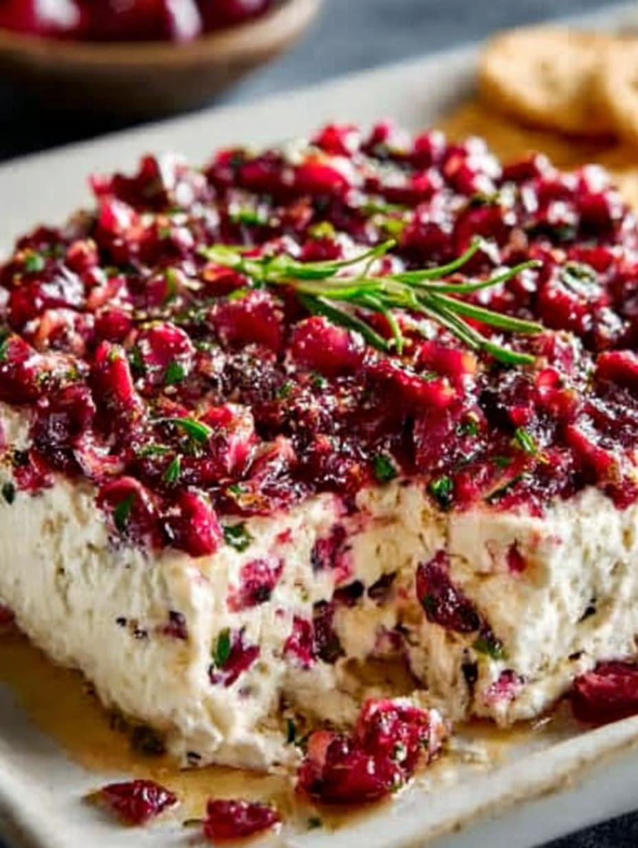 Cranberry Jalapeno Cream Cheese
