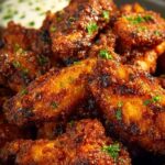 Crispy Cajun Butter Wings