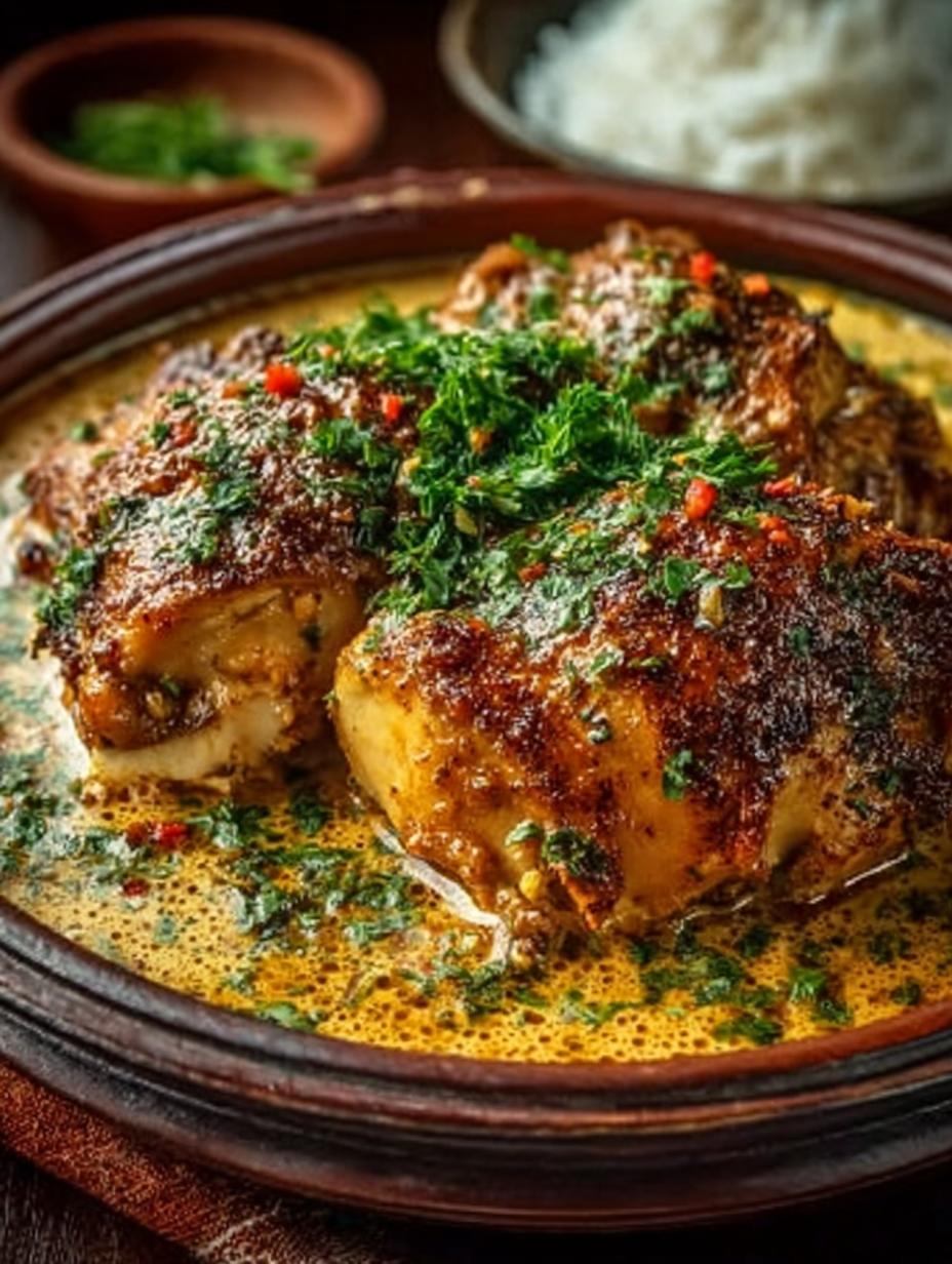 Crockpot Cajun Butter Chicken