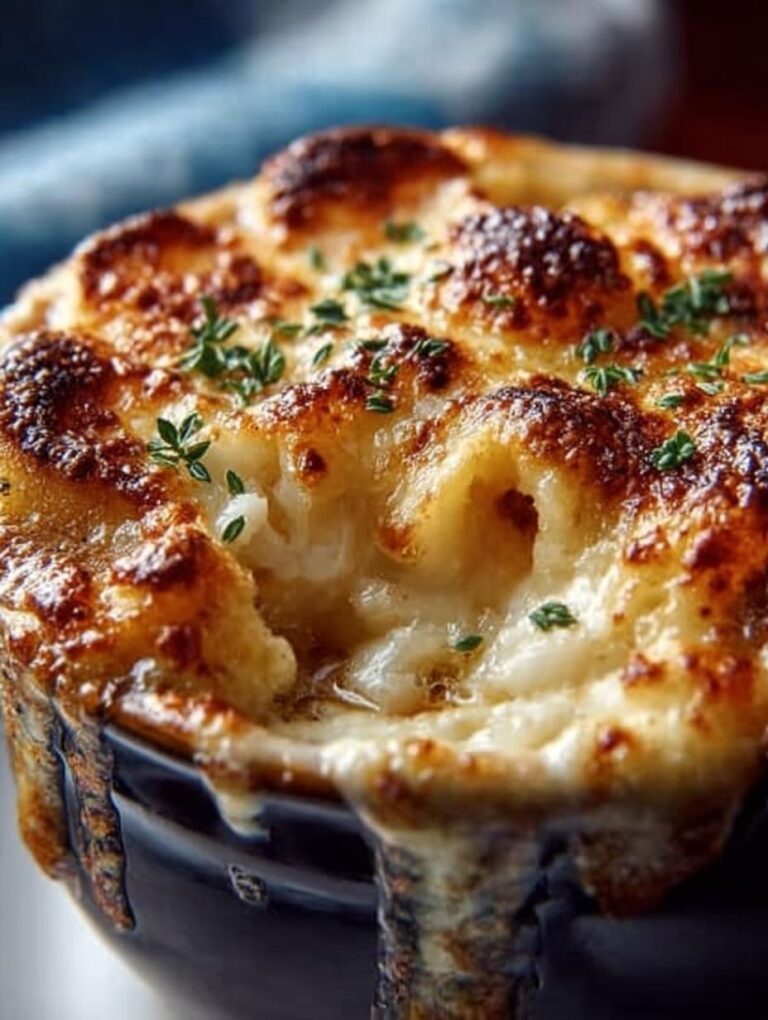 French Onion Soup Mac: 7 Comforting Cheese Delights - savorsecrets