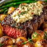 Garlic Butter Steak Cheddar