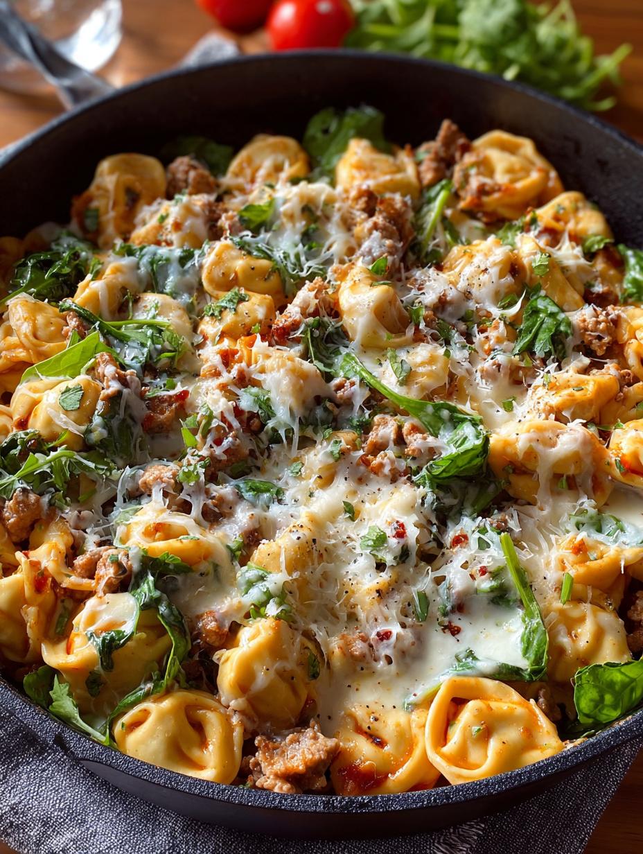 Ground Turkey Tortellini Skillet: 25-Minute Comfort Meal - Ground Turkey Tortellini Skillet - additional detail