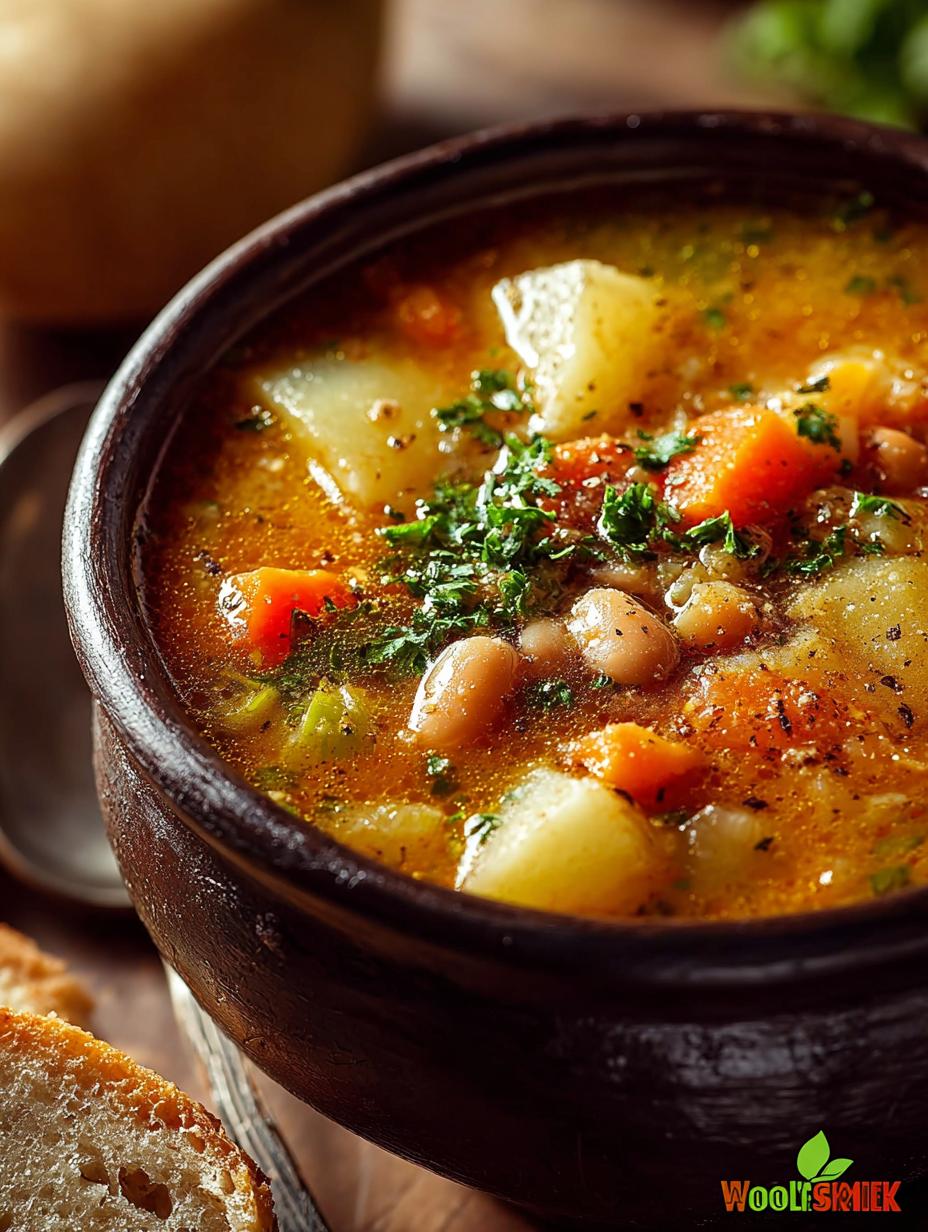 Hearty Potato Bean Soup