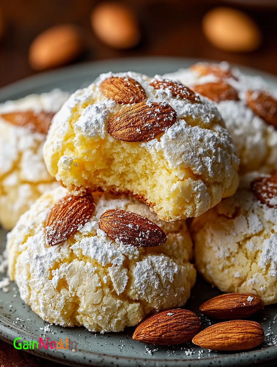 Italian Almond Ricotta Cookies