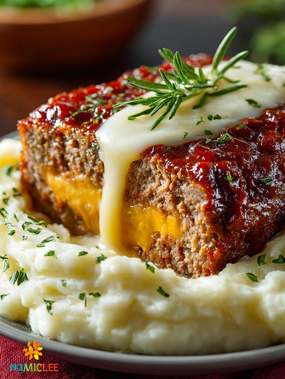 Meatloaf with Mashed Potatoes