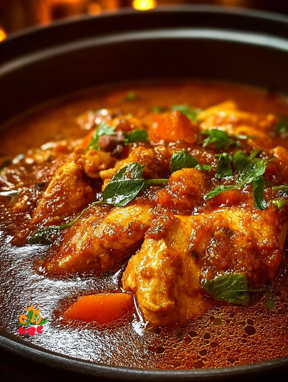 Delicious Moroccan Chicken Stew for Cozy Nights - Moroccan Chicken Stew - additional detail
