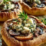 Mushroom Shallot Herbed Goat