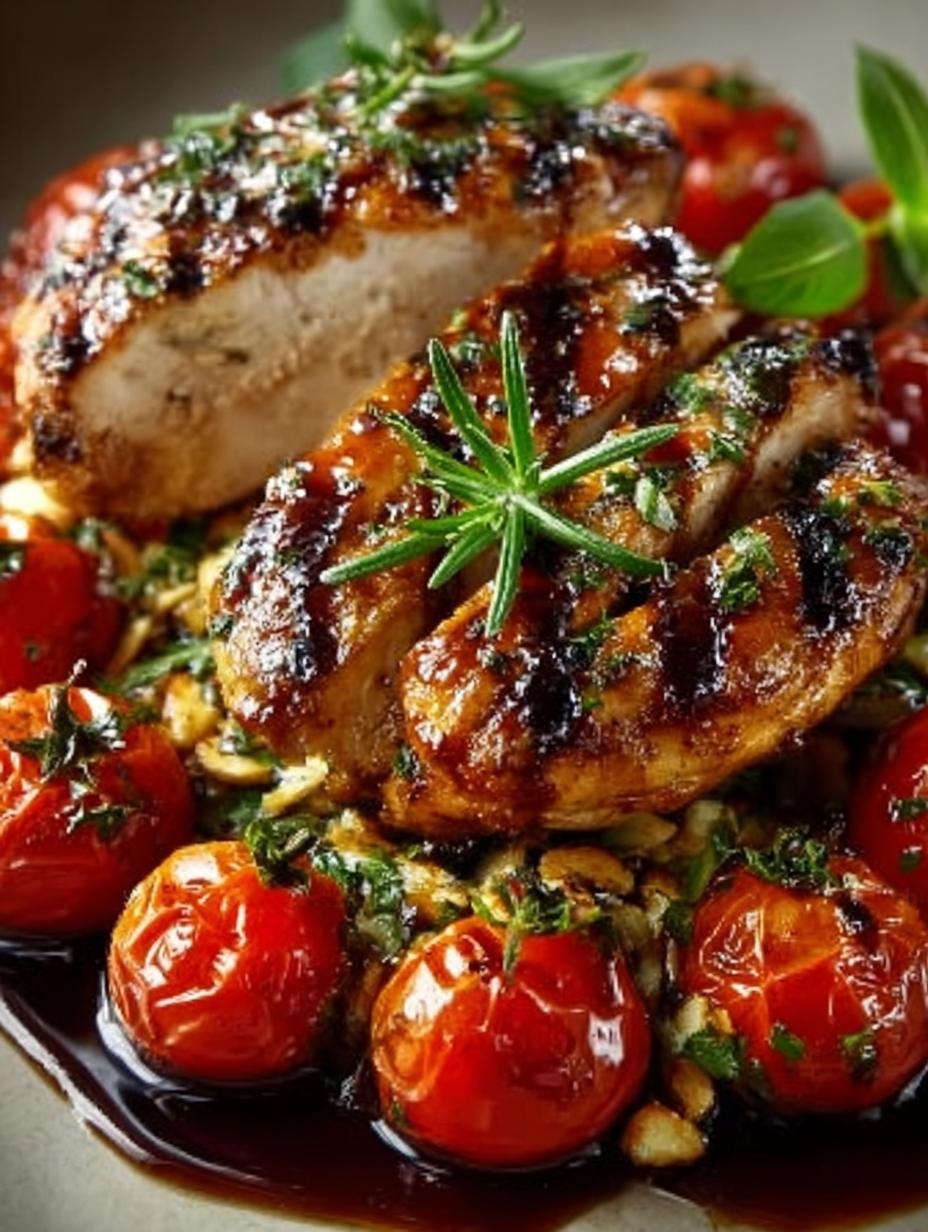 One Pan Balsamic Chicken: A Delicious 35-Minute Meal - One Pan Balsamic Chicken - main visual representation