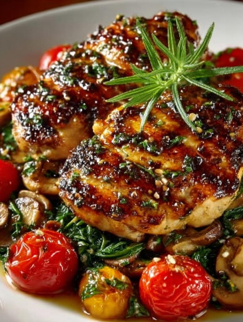 One Pan Balsamic Chicken: A Delicious 35-Minute Meal - One Pan Balsamic Chicken - additional detail