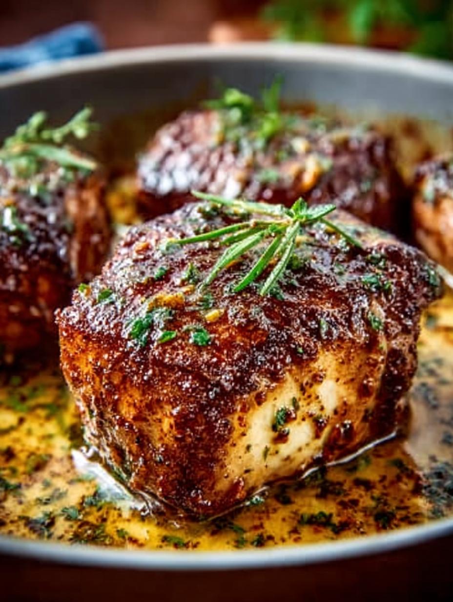 Pan Seared Cajun Butter Chicken Thighs: 7 Mouthwatering Steps - Pan Seared Cajun Butter - main visual representation