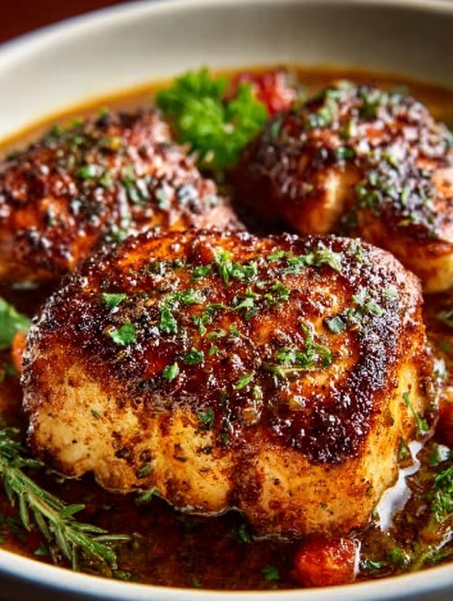 Pan Seared Cajun Butter Chicken Thighs: 7 Mouthwatering Steps - Pan Seared Cajun Butter - additional detail