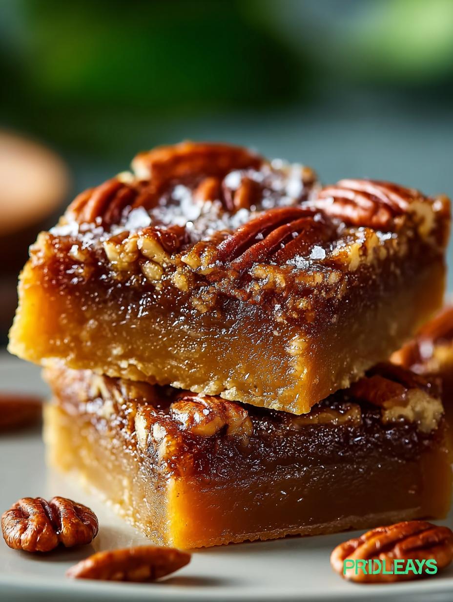 Delicious Pecan Pie Bars: A Sweet Treat You’ll Love - Pecan Pie Bars - additional detail