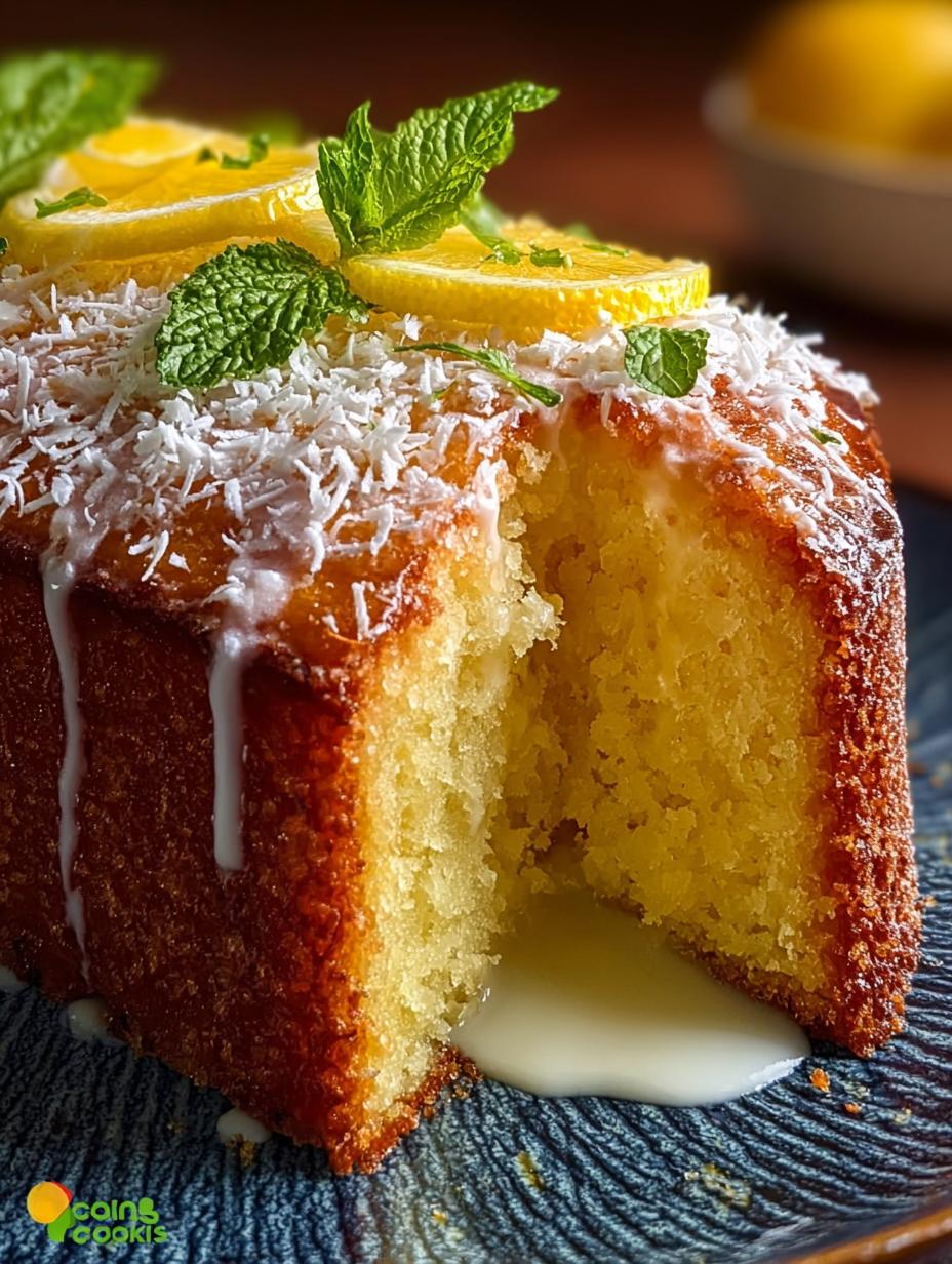 Delicious Pina Colada Pound Cake Recipe for Tropical Bliss - Pina Colada Pound Cake - additional detail