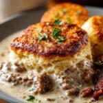 Sausage Gravy Biscuits