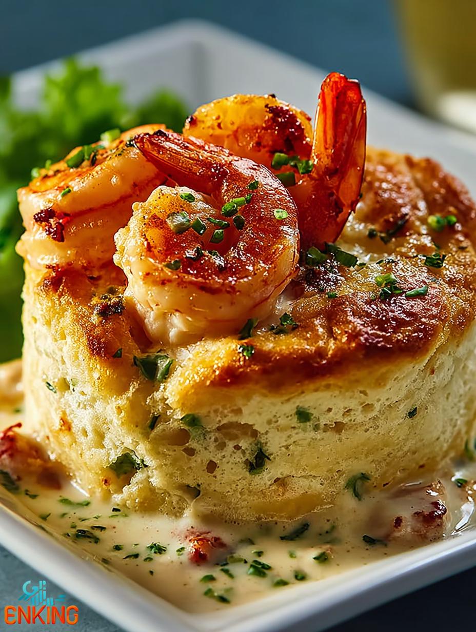 Shrimp Lobster Biscuit Pot