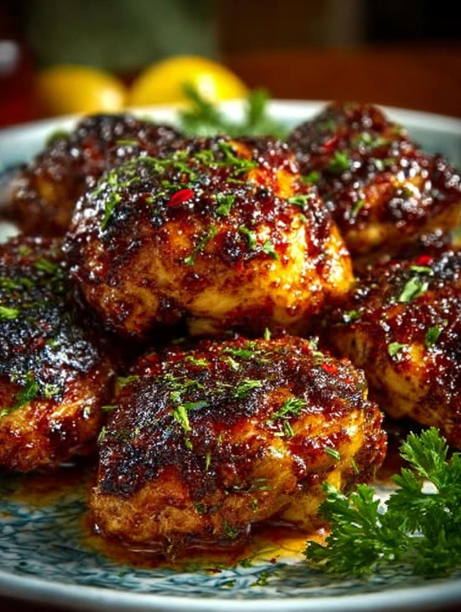Spicy Harissa Chicken Thighs: 5 Incredible Ways to Enjoy - Spicy Harissa Chicken Thighs - main visual representation