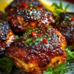 Spicy Harissa Chicken Thighs