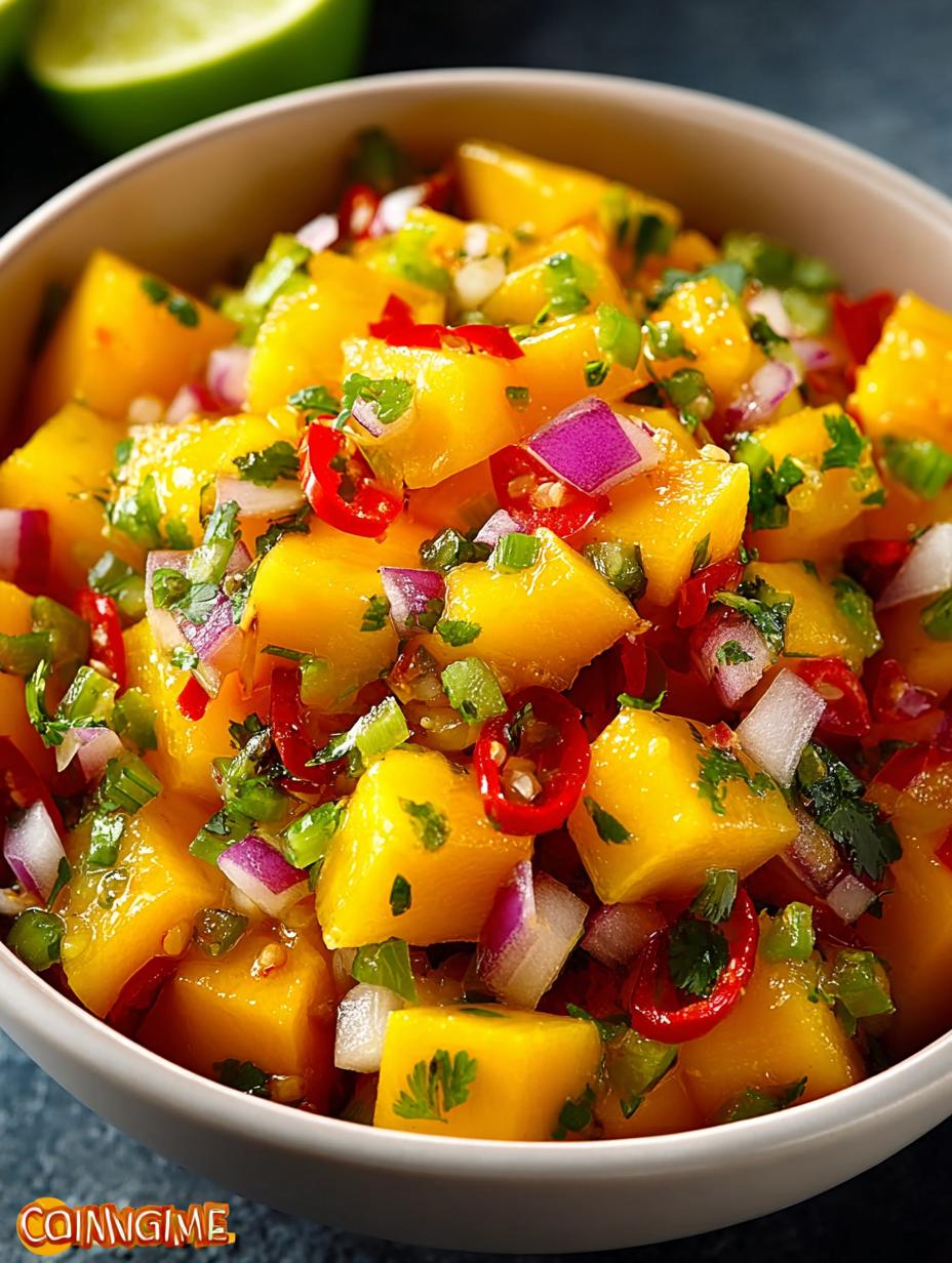 Summer Mango Salsa: 7 Reasons to Love This Refreshing Dish - Summer Mango Salsa - additional detail