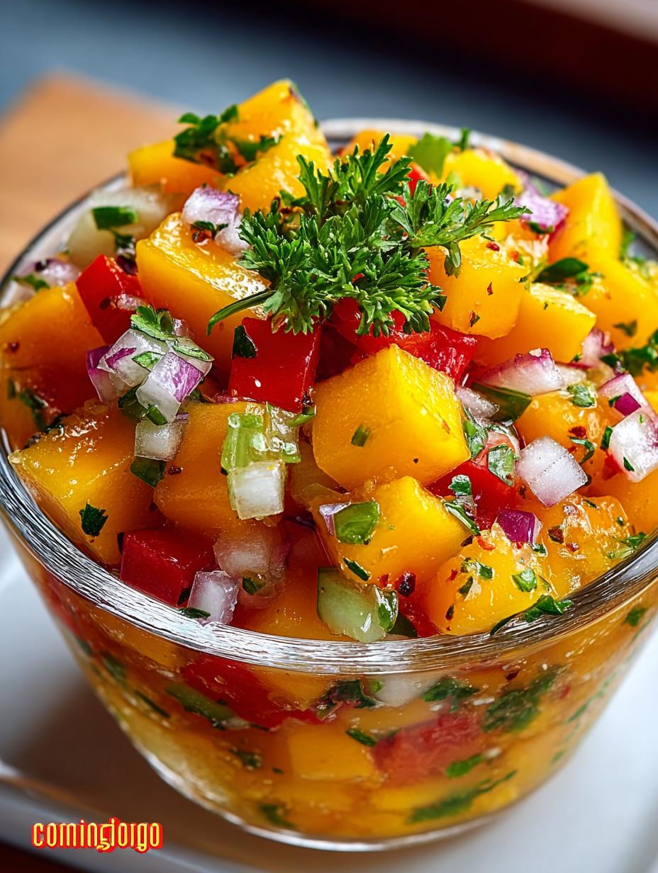 Summer Mango Salsa