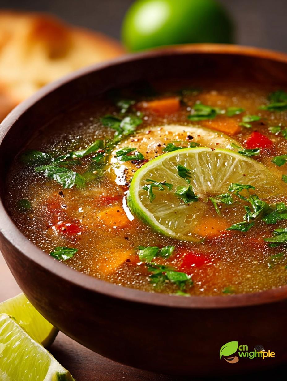 Tasty Mexican Garlic Soup: A Comforting Delight - Tasty Mexican Garlic Soup - additional detail