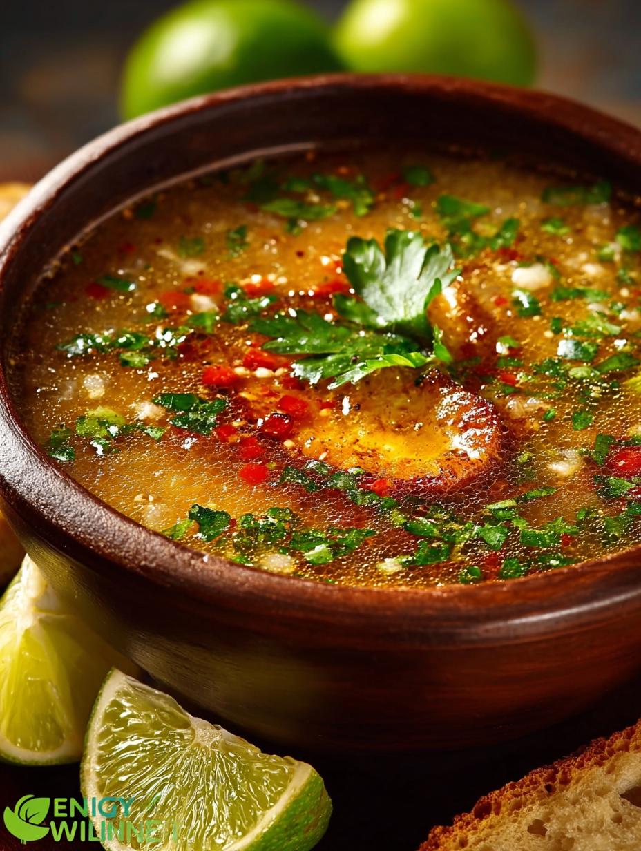 Tasty Mexican Garlic Soup