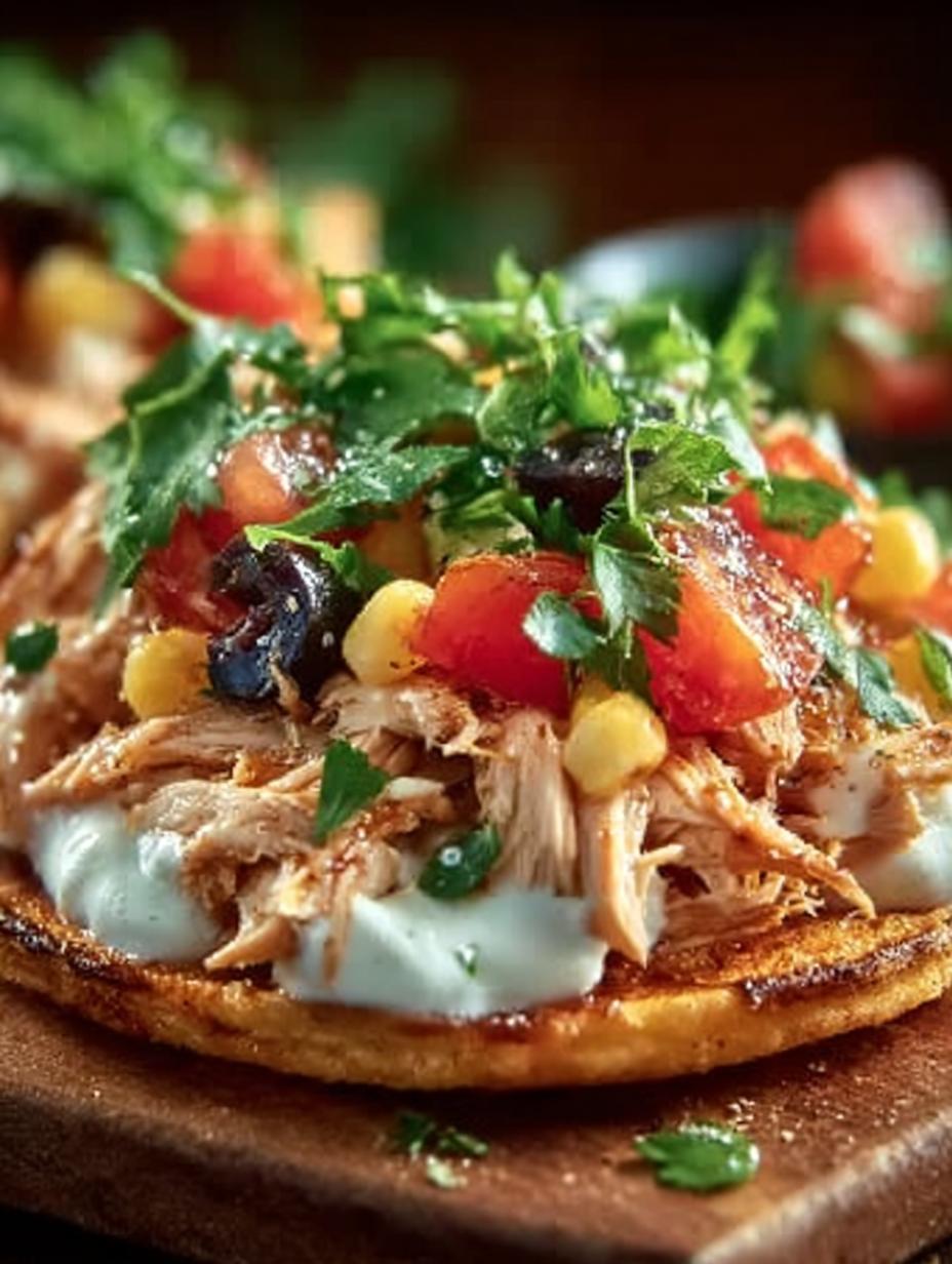 Tasty Rotisserie Chicken Tostadas: 10 Easy Steps to Delight - Tasty Rotisserie Chicken Tostadas - main visual representation