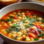 Traditional Italian Pastina Soup
