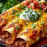 Beef Enchiladas with Red