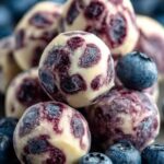 Blueberry Greek Yogurt Bites