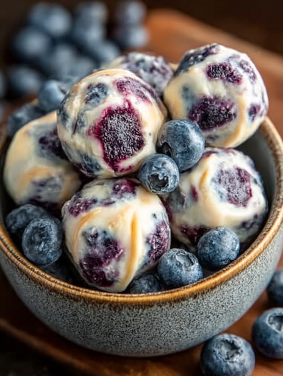 Blueberry Greek Yogurt Bites: 6 Deliciously Healthy Treats - Blueberry Greek Yogurt Bites - additional detail
