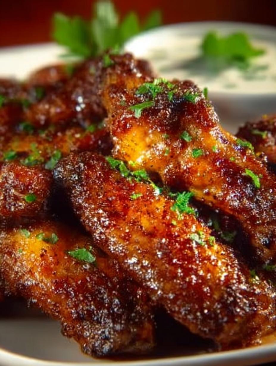 Brown Sugar Cajun Wings