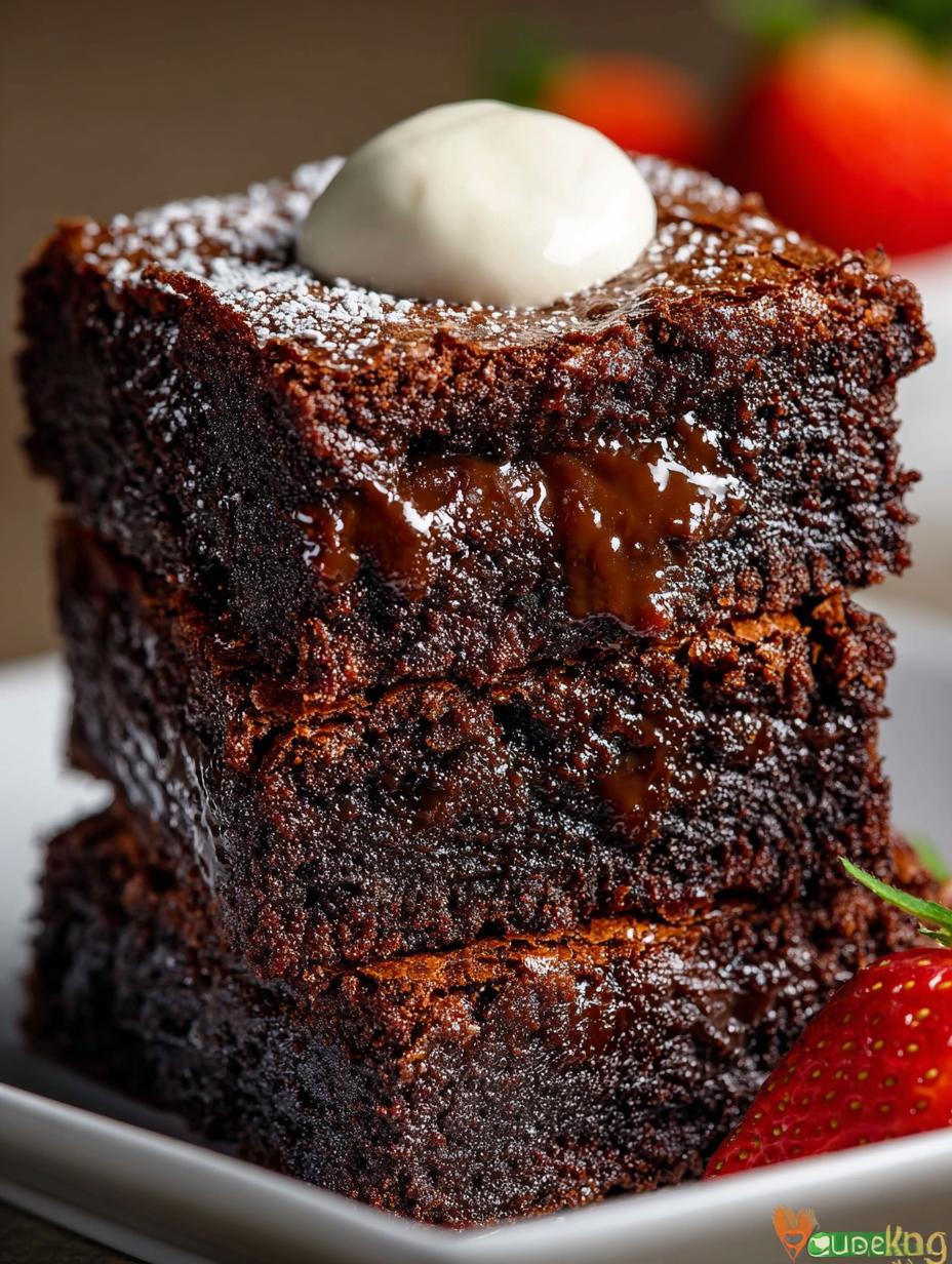 Homemade Brownies: 7 Rich Fudgy Treats You Can't Resist - Brownies - additional detail