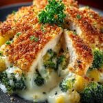 Cheesy Chicken Broccoli Baked