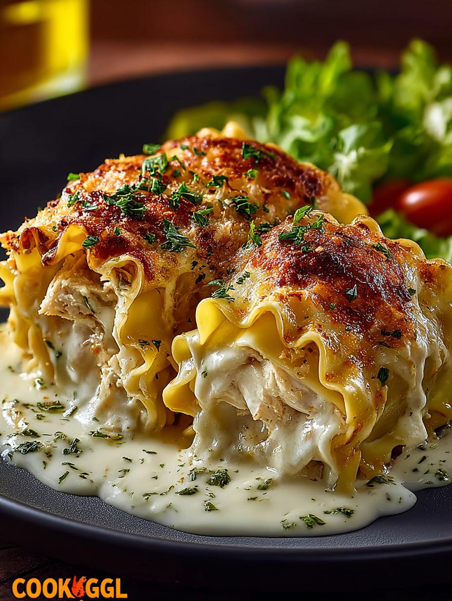 Chicken Alfredo Lasagna Rolls: 5 Delicious Ways to Enjoy - Chicken Alfredo Lasagna Rolls - main visual representation