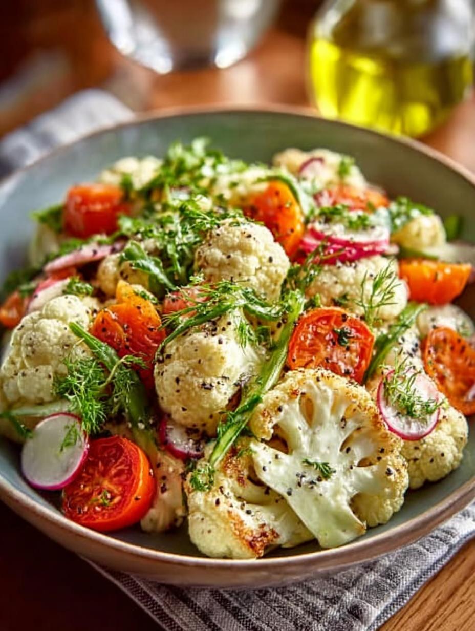 Delicious Cozy Cauliflower Salad Bowl Recipe for Comfort - Cozy Cauliflower Salad Bowl - additional detail