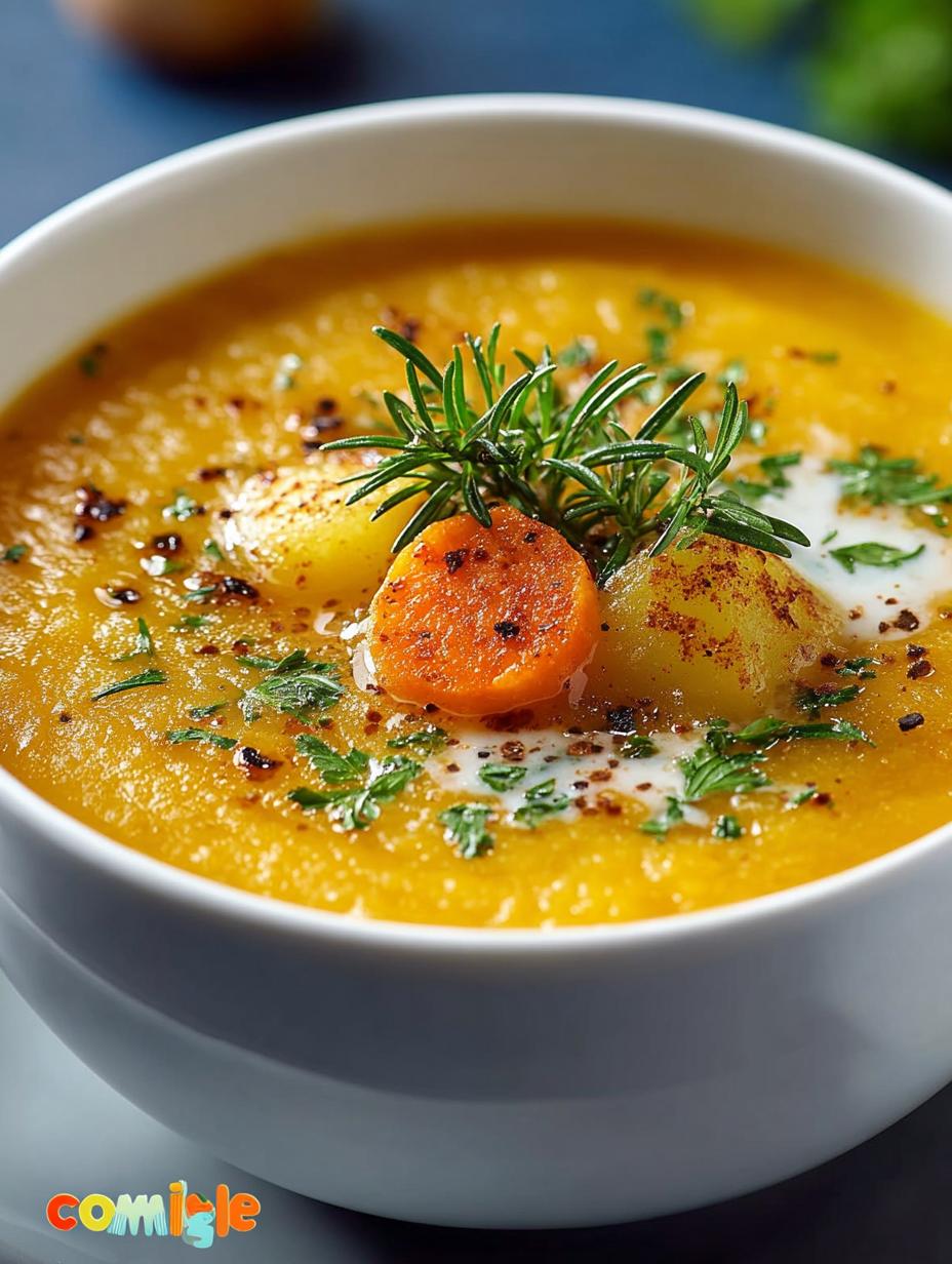 Creamy Potato Carrot Soup: 5 Steps to Comforting Goodness - Creamy Potato Carrot Soup - main visual representation