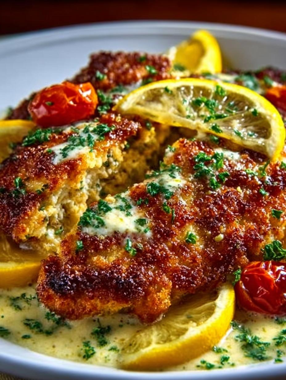 Crispy Lemon Chicken Romano