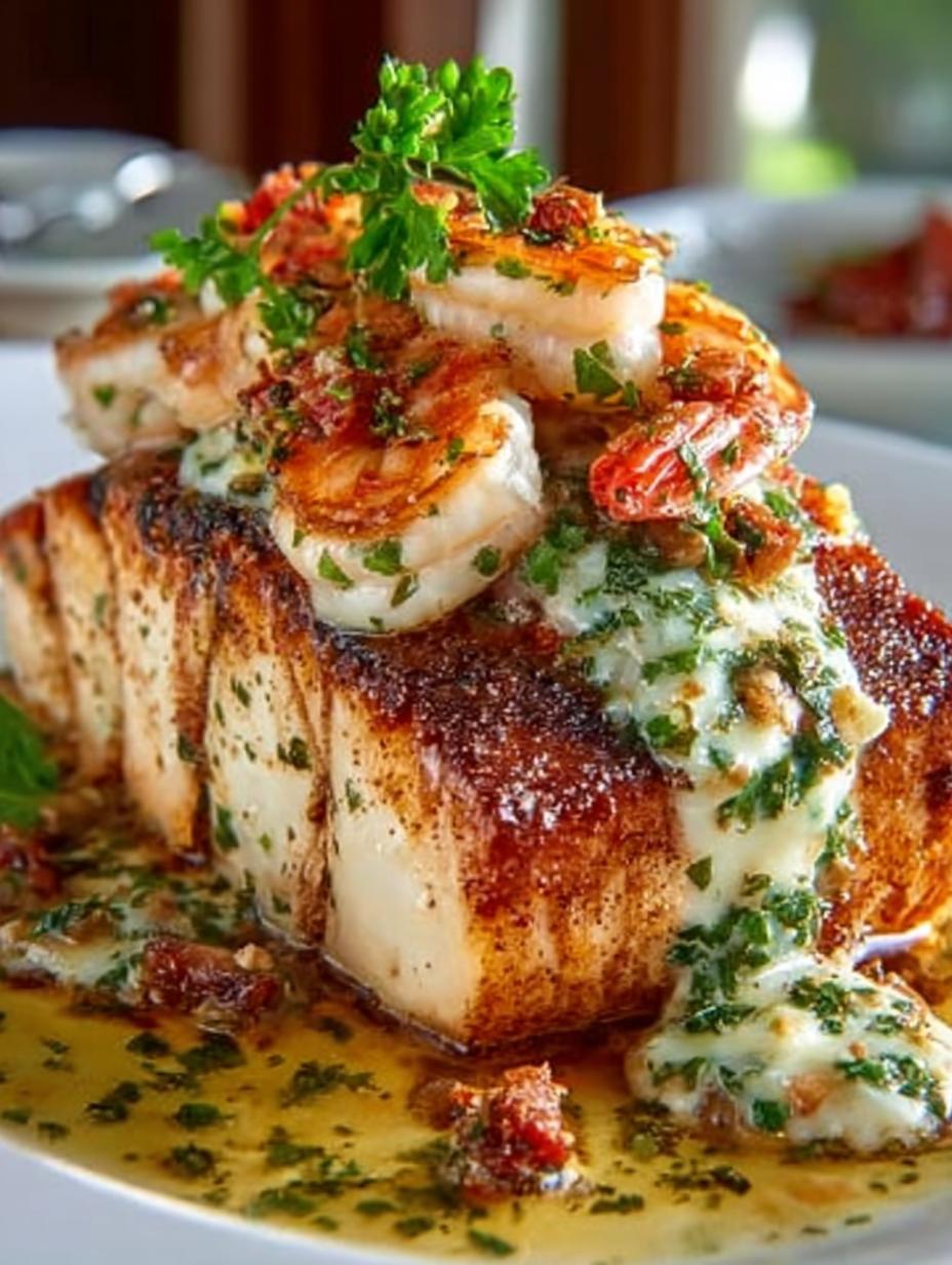 Deliciously Decadent Crab Shrimp Stuffed Salmon Recipe - Deliciously Decadent Crab Shrimp - main visual representation