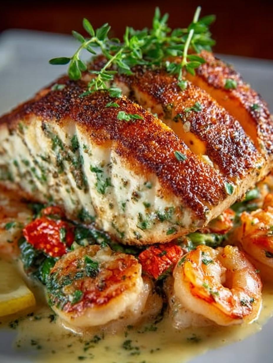 Deliciously Decadent Crab Shrimp Stuffed Salmon Recipe - Deliciously Decadent Crab Shrimp - additional detail