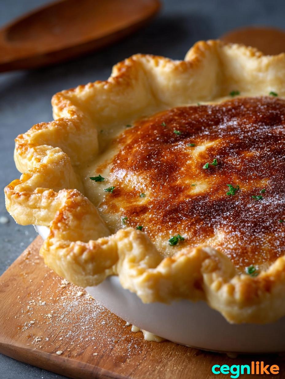 Flaky Sourdough Discard Pie