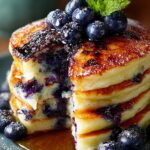 Fluffiest Blueberry Pancakes