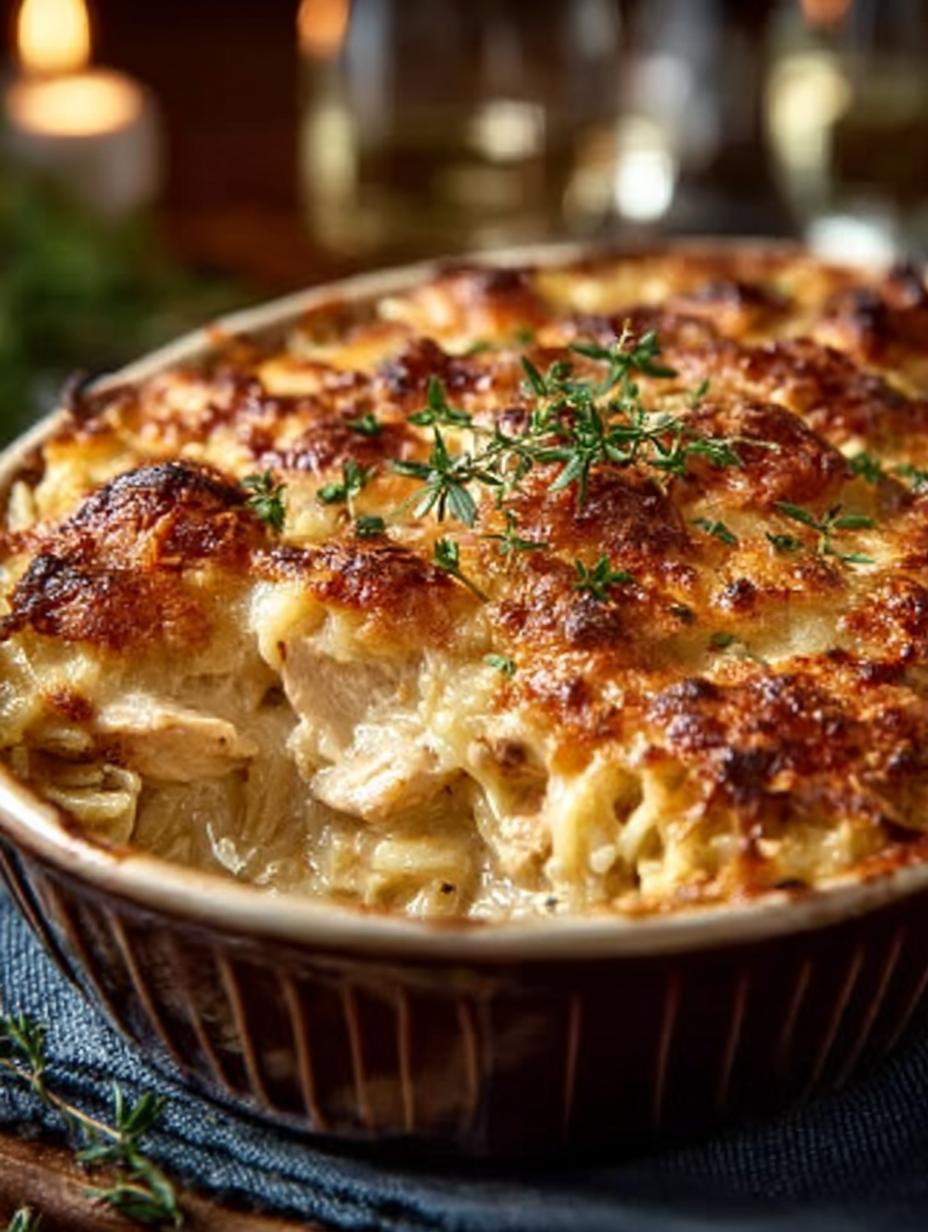 French Onion Chicken Orzo: 5 Comforting Reasons to Try It - French Onion Chicken Orzo - additional detail