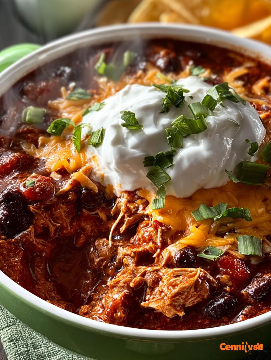 Hot Cream Cheese Chili