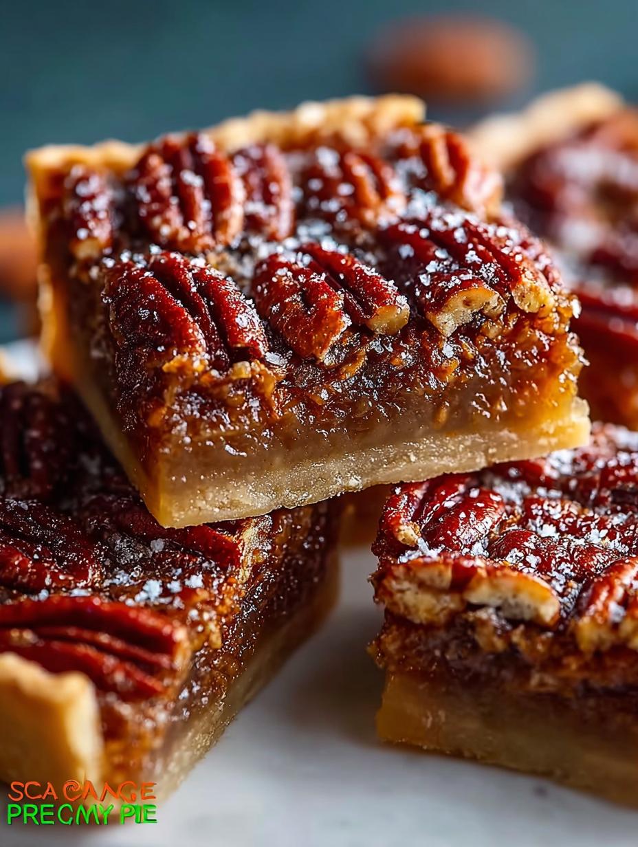 Irresistible Paleo Pecan Pie Bars You Must Try - Irresistible Paleo Pecan Pie - additional detail