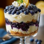 Lemon Blueberry Cheesecake Trifle