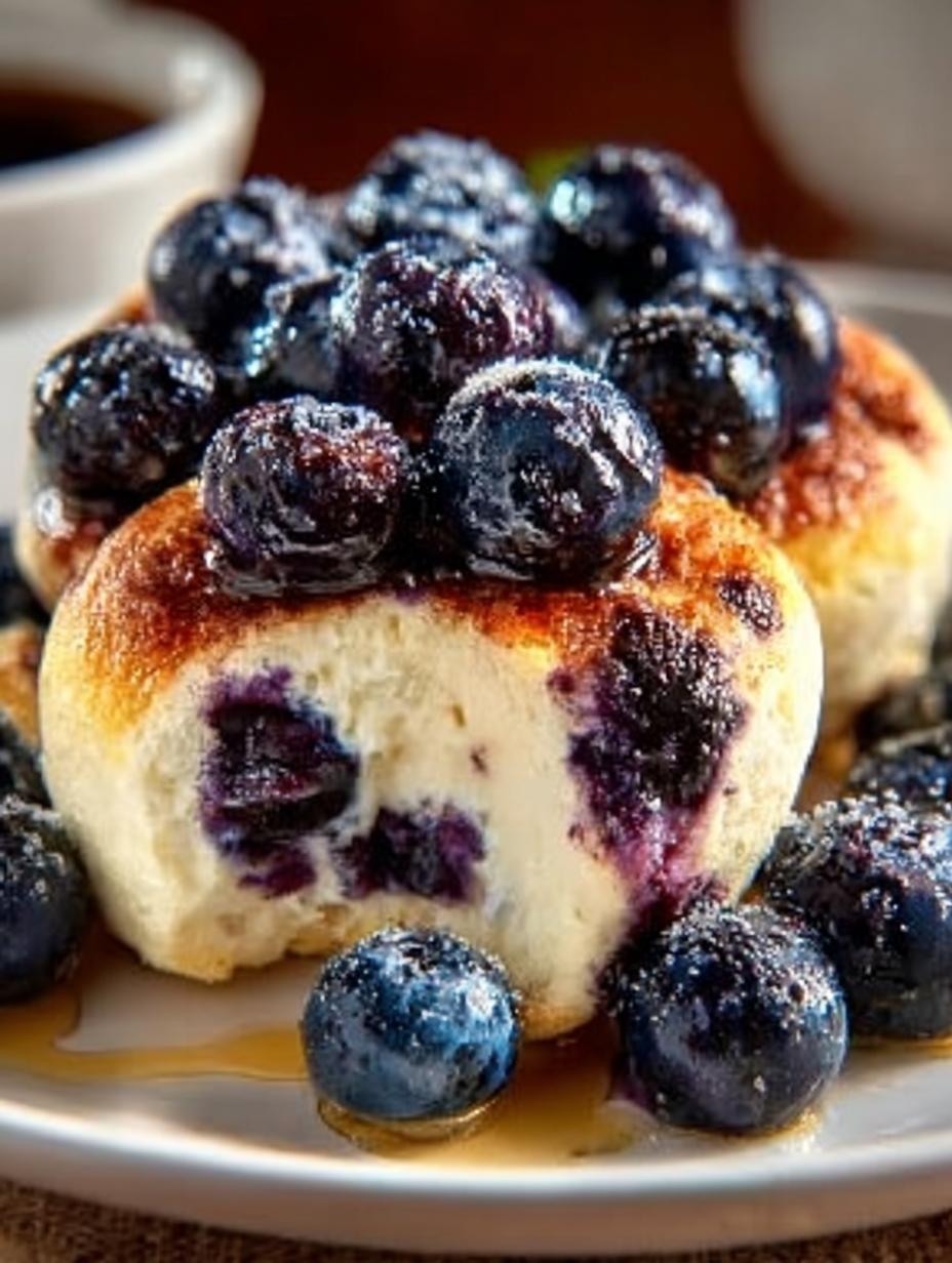 Lemon Blueberry Cottage Cheese