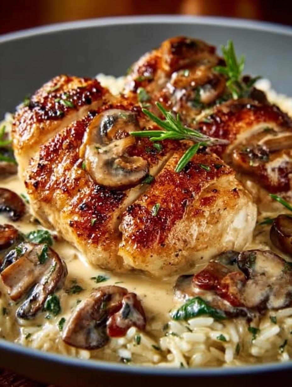 Marsala Chicken with Creamy Orzo: A Flavorful Delight - Marsala Chicken with Creamy - additional detail